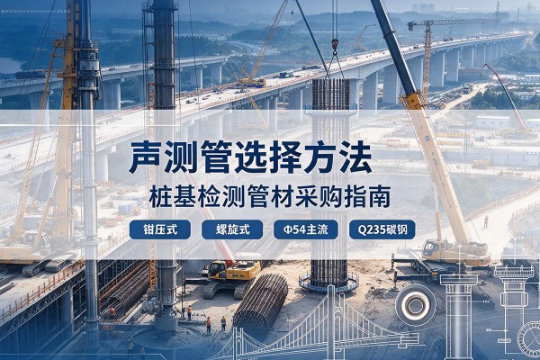 阳春声测管选型标准