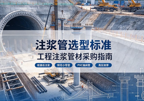阳春注浆管选型标准